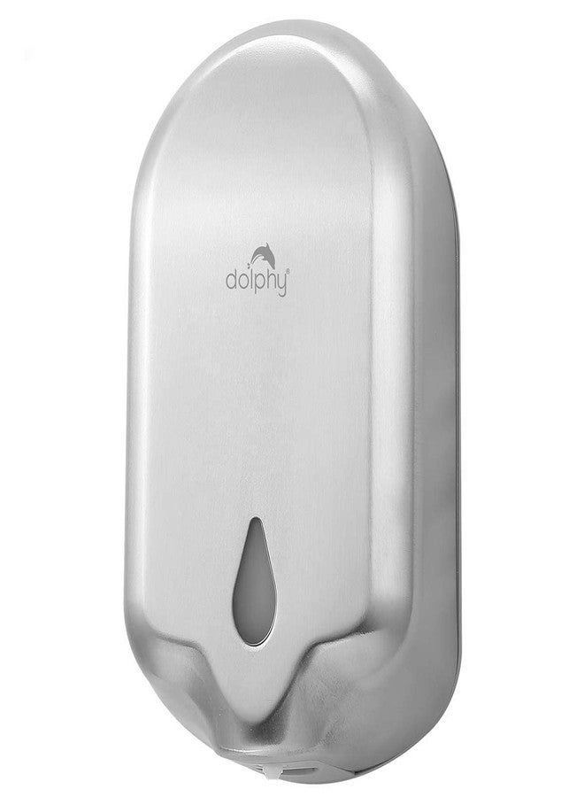 دولفي موزع صابون دولفي الأوتوماتيكي المصنوع من الفولاذ المقاوم للصدأ - موزع معقم اليدين السائل/الجل - 1100 مل - Image 4